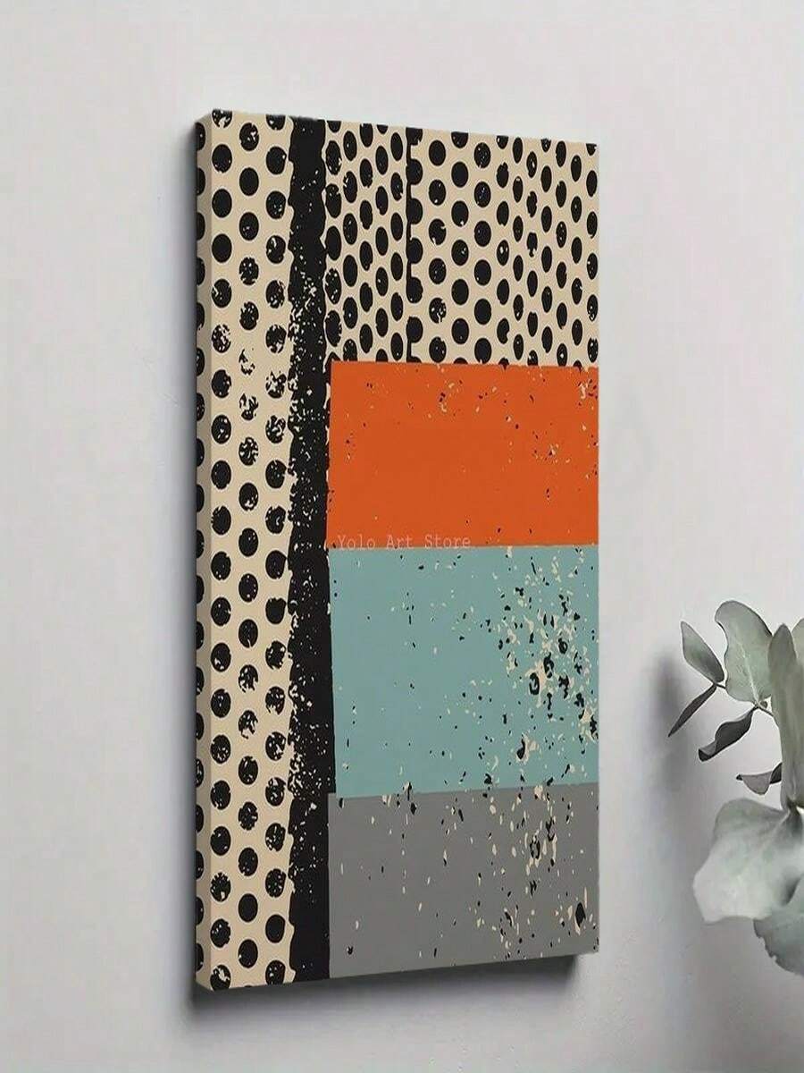 1PC Framed 30*40cm(12*16inch)Or40*60cm(16*24inch) Vibrant Abstract Mark Rothko Reproduction Canvas Prints Colorful Wall Art For Living Room Study Home Decor (3)