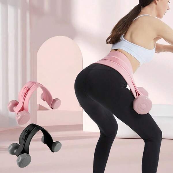 Cinturón antideslizante para ejercicios de glúteos con mancuernas, accesorio cómodo y fácil de usar para el gimnasio en casa, sin rayones