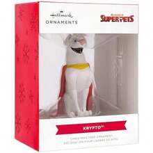 Hallmark DC League of Super-Pets  Adorno navideño(Krypto) - Tipo 2 - Ver 6