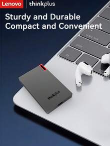 Lenovo Large-Capacity, High-Performance Solid-State Drive (SSD), With Strong Compatibility, Plug And Play, Extremely Fast Data Transmission, And Shortened Waiting Time - Black - View 6