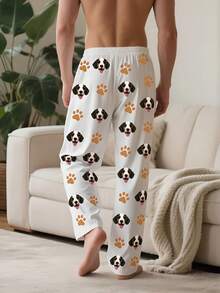 Custom Photo Pajama Pants - Personalized Pet Pajamas Pants For Men Women - Couple Face Pajamas Gift For Husband
