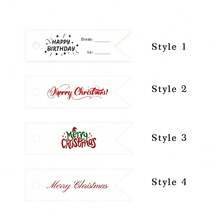 Custom Tags, Christmas Tags, Christmas Swallow-Tailed Tags, Christmas Gift Labels, Candy Tags, Packaging Box Tags, Gift Packaging Box Tags, Christmas, Party, Holiday - Christmas Gift Tags - View 11