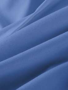 Women's Long Sleeve Base Layer Thermal Lined Solid Color Thermal Underwear Top, Super Soft For Outdoor, Casual, Home Wear, Suitable For Cold Weather, Fall / Winter - Baby Blue - View 6