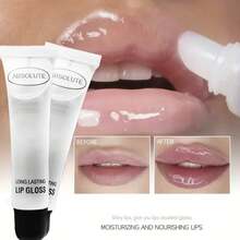 Buy One Get One Free Crystal Clear Moisturizing Lip Gloss 2-In-1 - Intense Hydration, Line-Softening Primer, High-Shine Finish - Luxurious Lip Care Set, -Double The Gloss, Double The Happiness For Women And Girls