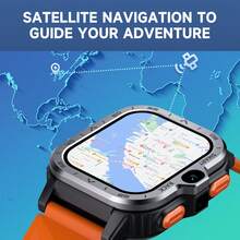 LOKMAT APPLLP 4 MAX 智能手表，配备 2.02 英寸高清屏幕、高清双摄像头，兼容安卓和 iOS 系统，支持 2G/3G/4G/5G SIM 卡，支持独立通话、移动数据、Wi-Fi、APP 通知、提醒、第三方应用下载，运行安卓系统。 - APPLLP 4 MAX - 查看 8