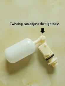 1/2/3/4pcs Cattle Drinking Bowl Accessories Floating Ball, Horse Stainless Steel Drinking Bowl Accessories Ball, Animal Drinking Bowl Accessories Floating Ball Valve Stable Water Floating Ball Valve Shut-Off, 1/2 Inch Stainless Steel Automatic Waterer, Stainless Steel Waterer Accessories, Plastic Floating Ball, Fill Water Trough, Suitable For Horses, Cattle, Sheep, Pigs And Dogs Water Floating Ball Valve