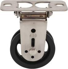 RiToEasysports Rueda de Polea de, Rueda de Tracción de Rotación Silenciosa de Acero Inoxidable para Sistema de Polea Que Levanta Equipos de Gimnasio - Plástico - Ver 7