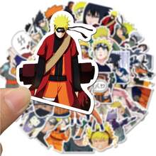 TOEI ANIMATION 50 Stücke offiziell lizenzierte Naruto Aufkleber für Dekoration, Sasuke Sakura Geschenk für Geburtstag, DIY Aufkleber Cartoon, hochwertig, wasserfest, UV- und kratzfest, Dekorationsaufkleber für Laptop, Flasche, Skateboard, Valentinstag Geschenk für Familie, Freunde, Freund