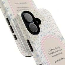 God Has Already Handled What You're Worrying About Phone Case, God Tough Phone Case, Gift For Her - 1 - View 4