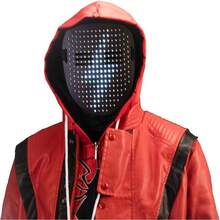 áscara LED para niños y adultos,áscara de regalo LED de Halloween con sensor de gestos, 50 opciones de cara - Recargable-básico - Ver 8