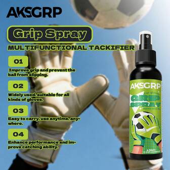 30ml/50ml/120ml Goalkeeper Glove Emergency Grip Spray, Long-Lasting Anti-Slip Shoe Sole Care, Suitable For Training/Match