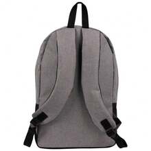 12L Laptop Daypack - Office Rucksack With Front Zip Pocket For Commute - Grey Melange - View 3