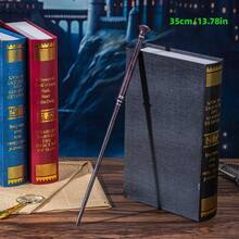 Warner Bros Varita mágica de Harry Potter, Varina de mago para actuaciones en el escenario, Accesorios perimetrales de películas de Potter con núcleo metálico, mejora la durabilidad y la actuación anti-rotura [Garantía genuina] - Varitas de la profesora McGonagall, Varillas de Hermione, Perfectamente adecuadas para fiestas navideñas, actuaciones teatrales, accesorios de cosplay, colección y regalos