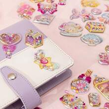 1PC/3PCS/6PCS Random Color DIY 3D Creative Decorative Stickers For Gift, Back To School