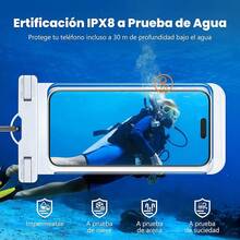 Kit deáscara de Snorkel Buceo para Adultos, Snorkel Frontal Natación, Panorámica 180°, Antivaho y Antifugas, con Esnórquel, Bolsa Impermeable, Tapones Oídos y Clip Nariz, para Buceo, Esnórquel - VERDE - Ver 10