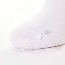 Adidas 1 双女士时尚休闲中筒运动袜 HG1212 - 白色/灰色/黑色 - 查看 3