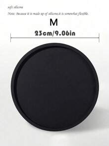 1pc/3pcs Round Marble Pattern Storage Tray, Bathroom Organizer Rack, Easy To Clean, Candle/Fragrance Holder, Silicone Vanity Tray, Jewelry Dish, Ideal For Liquid Soap, Shampoo, Spice Jars, Vase Mat In Home, Bathroom, Kitchen, Living Room, Coffee Table, Dining Room Plates Plate Kitchen Decor Trays Fruit Tray Tray Decor Gifts Birthday Graduation - Multicolor - View 15