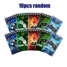 12pcs Game Coil Notebook, Student Notebook, Word Notebook, Coil Notebook, Material Notebook, Notepad, School Stationery, Student Prize, Party Notepad, Back-To-School Stationery Supplies, Christmas Notepad - Multicolor - View 12