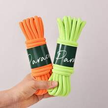 8.5mm Polyester Braided Umbrella Cord - 5m/16ft Multi-Color Craft Rope For Pet Leashes, DIY Bags, Keychains & Outdoor Projects - Durable, Smooth Texture, Vibrant Mixed Colors, Craft Supplies, Keychain Making, Decorative Rope, Sturdy Construction - Multicolor - View 9
