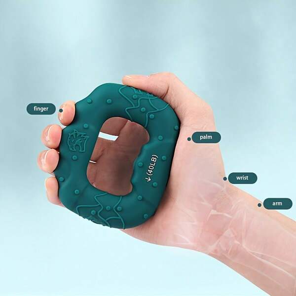 1pc Hand Grip Strengthener, Wrist & Finger Muscle Strength Trainer, Fitness Equipment For Muscle Strengthening, Gym, Home Workout