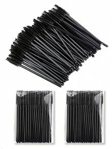 20 sztuk jednorazowych szczoteczek do rzęs, czarne szczoteczki do tuszu do rzęs, szczoteczki do przedłużania rzęs, mikroszczoteczki do rzęs, narzędzia do makijażu, pędzel do brwi, pędzel do cieni do powiek, szczoteczka do szczoteczek