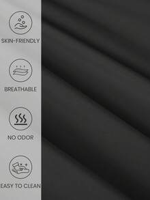 1 tấm bảo vệ nệm chần bông chống thấm nước và thoải mái, bộ đồ giường, vỏ nệm mềm mại và thân thiện với da, phù hợp với giường cỡ Queen, King, Twin, có thể giặt, quà tặng lý tưởng - màu đen - Xem 6