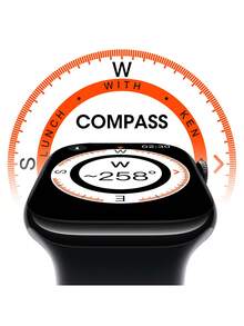 Microwear Unisex Smart Watch, Compatible With Android And IOS, 1.87" Touchscreen, 24/7 Heart Rate & Sleep Monitoring, Pedometer, Daily Readiness Feature - Rose Gold - View 7