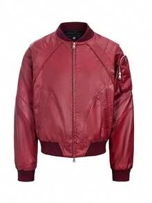 Men Jackets And Coats - Rojo - Ver 9