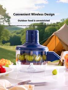 1pc Electric Peeler Machine, Automatic & Wireless Fruit Peeler For Grapes, Garlic, Tomatoes, USB Rechargeable Multifunctional Kitchen Tool & Gadget - Navy Blue - View 5