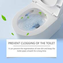 JUE FISH Toilet Clean Powder Household Drain Cleaner Deodorant Eliminate Odor Prevent Blockage Removing Stubborn Dirt Urine Stains Toilet Sink Drain Cleaner - 白色 - 查看 5