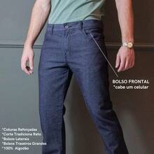 Men's Work Jeans, 100% Cotton, Black, Direct From The Factory, Special Offer, Immediate Shipping - 黑色 - 查看 4