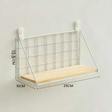 Wall Shelf With Hooks - Iron & Wood Entryway Organizer For Keys, Hats. Space-Saving Storage For Home, Office. Great Gift For Organizers, Homeowners, New Movers. Perfect For Housewarming, Christmas, Birthday