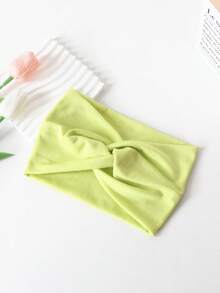 1 pieza Diadema deportiva casual de yoga extra ancha con diseño cruzado para mujer, accesorio de moda para uso diario, regalos, viajes, regalos para mujeres, artículos para el cabello, rellenos de calcetines