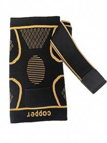 2025 Single Pack Circular Compression Knee Sleeve, Professional Sports Basketball Cycling Hiking Knee Pad, Breathable Strap Design For Meniscus Injury Protection, Compression Support Stabilizes Patella, Lightweight Breathable Summer Sports Gear, Christmas Gift, New Year Promotion, Fitness Training Equipment, Sports Protection. Adopts Circular Compression System And Scientific Strap Design To Provide Comprehensive Wrapping And Stable Support For The Knee Joint, Effectively Reducing Pressure On The Meniscus And Patella During Exercise. - Multicolor - View 7