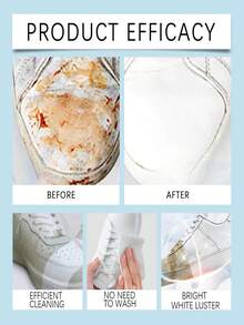 Sponge: 100G * 1 Jue-Fish White Shoe Cleaning Cream Interest-Free Shoe Cleaner No-Wash Clothing Cleaner Portable No-Wash Clothing Cleaner Powerful Stain-Removing Shoe Cleaner Powerful Stain-Removing Clothing Cleaner