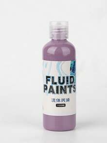 33厘米流体熊，100毫升流体丙烯颜料，DIY绘画雕塑手工绘画暴力熊模型娃娃父母装饰娃娃家居房间装饰，三种以上颜色，效果更佳，办公室、卧室、客厅、教室装饰，圣诞礼物，万圣节礼物 - 彩色 - 查看 15