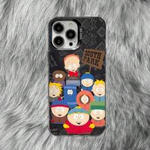 South P-Park Cartoon Phone Case Covercompatible with  16,15,14,13,12,11,8,7,Pro,Max,Plus,Mini,XS,SE Anti Fall Black Matte Hard,Covercompatible with  17 Hülle, 17 pro Hülle, 17 promax Hülle - Z2 - Übersicht 2