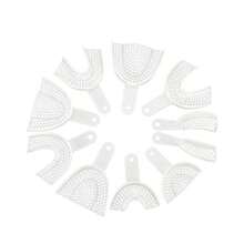 6件/套塑料托盘套装多用途印模托盘塑料白色托盘 - 彩色 - 查看 8