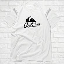 Quiksilver Basic Casual T-Shirt - trắng - Xem 3
