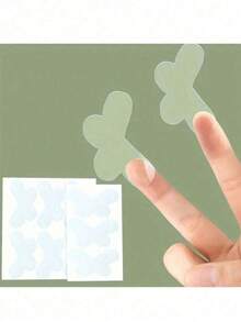 30pcs/18pcs/6pcs New Butterfly Shaped Ear Pads, Unique Design Same As Celebrities, With Windproof Ear Plugs - Multicolor - View 7