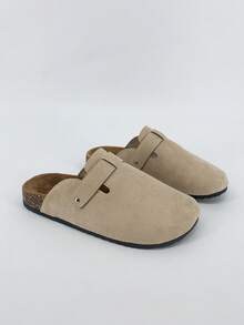 Fashionable Unisex Casual Sneakers, Versatile Couples Shoes Luxury Men's Flip Flops, Women's Flip Flops Men's/Women's Flat Sandals, Slippers, Platform Sandals - Khaki - View 18