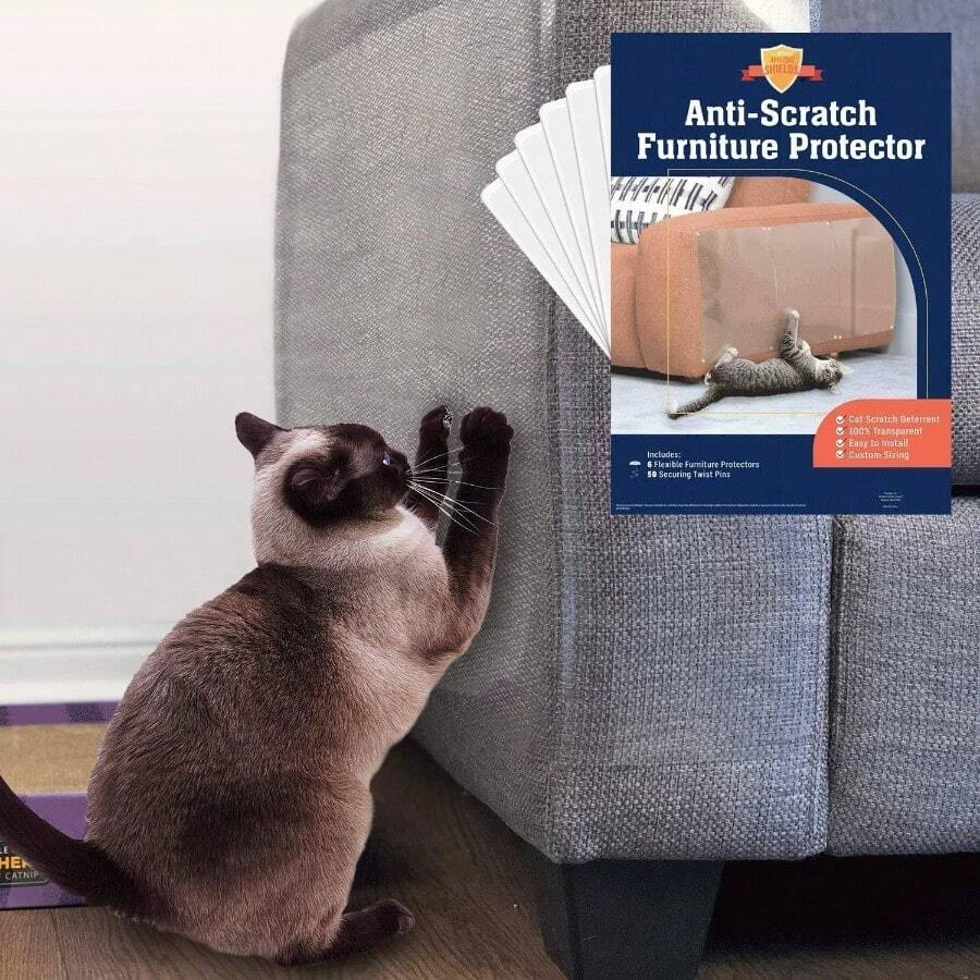 Picture of - Six6 X - Large Furniture Protectors From Cats - Repellent Furniture ...
