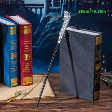 Warner Bros Varita mágica de Harry Potter, Varina de mago para actuaciones en el escenario, Accesorios perimetrales de películas de Potter con núcleo metálico, mejora la durabilidad y la actuación anti-rotura [Garantía genuina] - Varitas de la profesora McGonagall, Varillas de Hermione, Perfectamente adecuadas para fiestas navideñas, actuaciones teatrales, accesorios de cosplay, colección y regalos