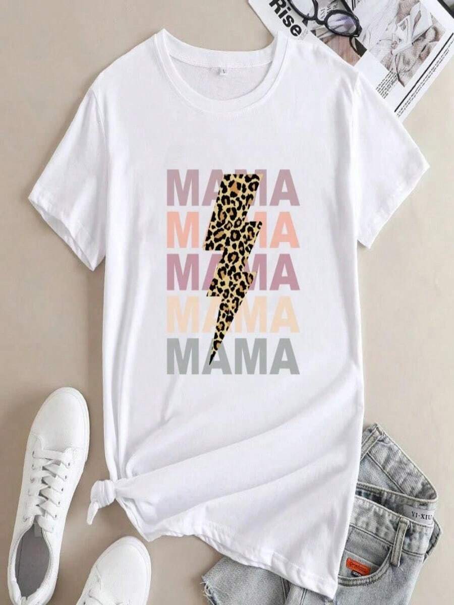 2025 Champion Tank Davis All Match American Fashion Brand Printed Men's And Women's Loose Summer Loose Short Sleeve T Shirt - 白色 - 查看 1