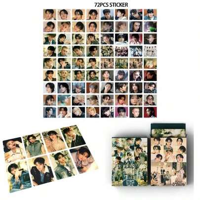 HOLLOW Album Photocards 127 PCS KPOP Photo Card Set Merch Boys And Girls Card Set 55 PCS Photocard And 40 PCS Stickers