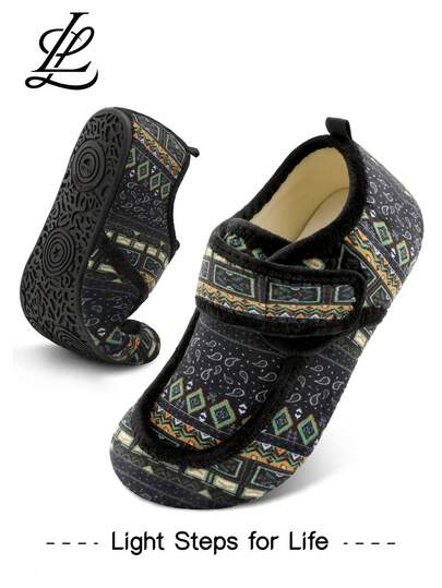 Leisfit Women Retro Breathable Flat Shoes, Comfortable And Breathable Round Toe Casual Shoes, Casual Outdoor Loafers, Rubber Soles And Knitted Insoles, Comfortable Outdoor Walking Shoes, Suitable For Sports And Daily Wear