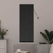 Tende per finestre con tende in alluminio nero