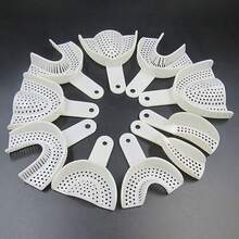 6件/套塑料托盘套装多用途印模托盘塑料白色托盘 - 彩色 - 查看 3