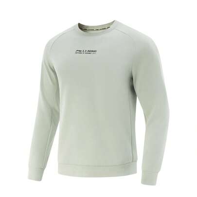 LI-NING Men's 3D Tailored Knitted Top Comfortable Casual Sweatshirt for Daily & Sports AWDV497