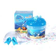 200ml Juguete de estrés en forma de cristal de estilo oceánico para apretar, juguete antiestrés para niños y niñas - Multicolor - Ver 12